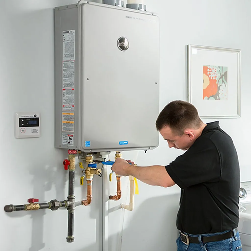 tankless water heater repair in Plum, TX